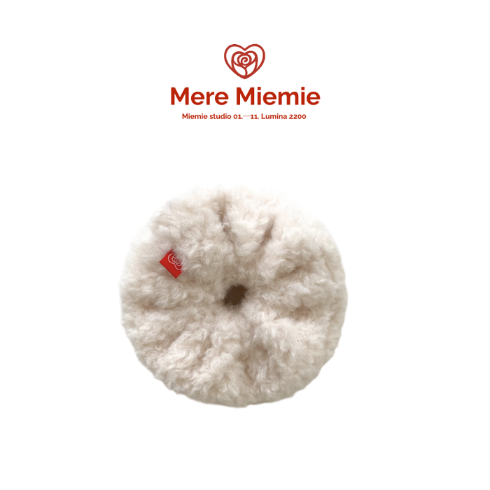Donut Plush Hair Tie with Lamb-Milk Plush Touch
