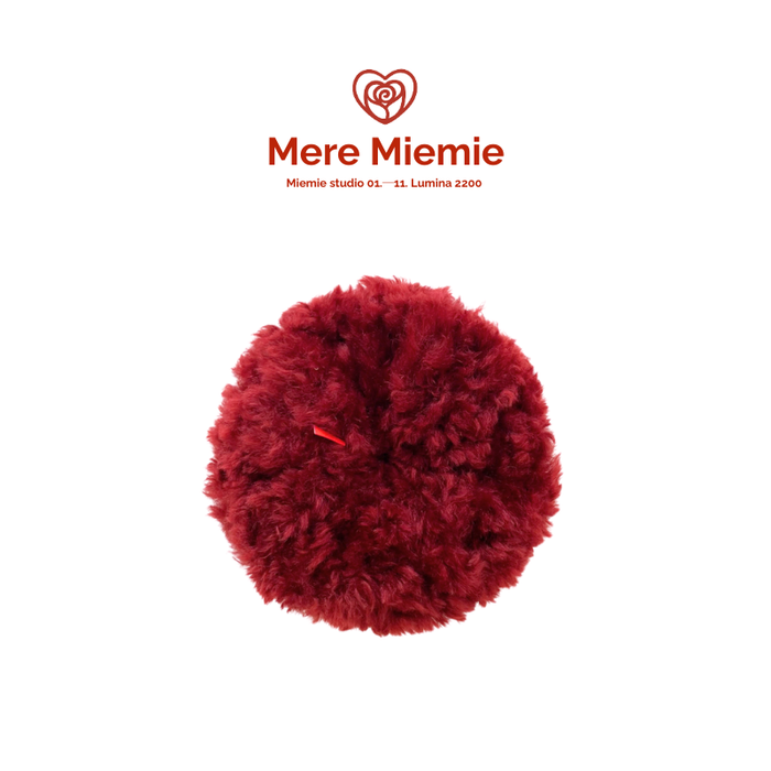 Donut Plush Hair Tie with Lamb-Milk Plush Touch