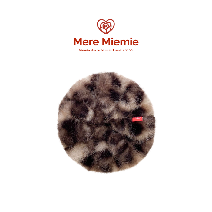 Donut Plush Hair Tie with Lamb-Milk Plush Touch