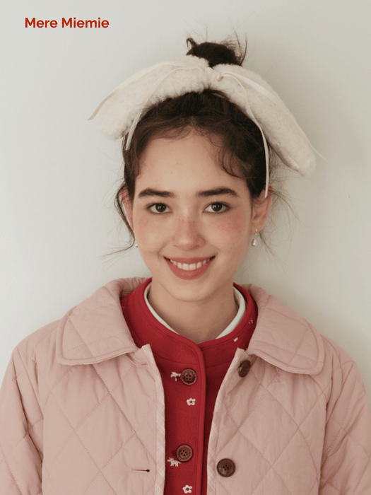 Large-Sized Bow Cluster Hair Clip with Ultra-Soft Handfeel