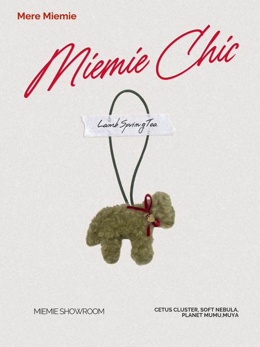 Eco-friendly faux fur with a lamb-milk plush touch  Crossbody bag Series