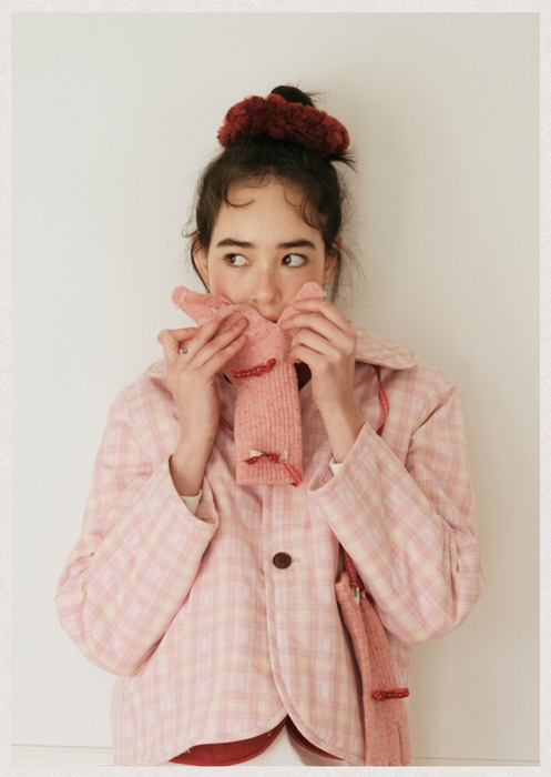 Donut Plush Hair Tie with Lamb-Milk Plush Touch